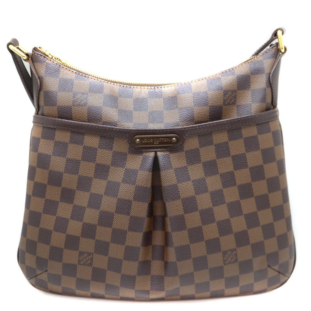 Louis Vuitton Shoulder Canvas Bag Bloomsbury Brown Damier Ebene - Picture 2 of 6